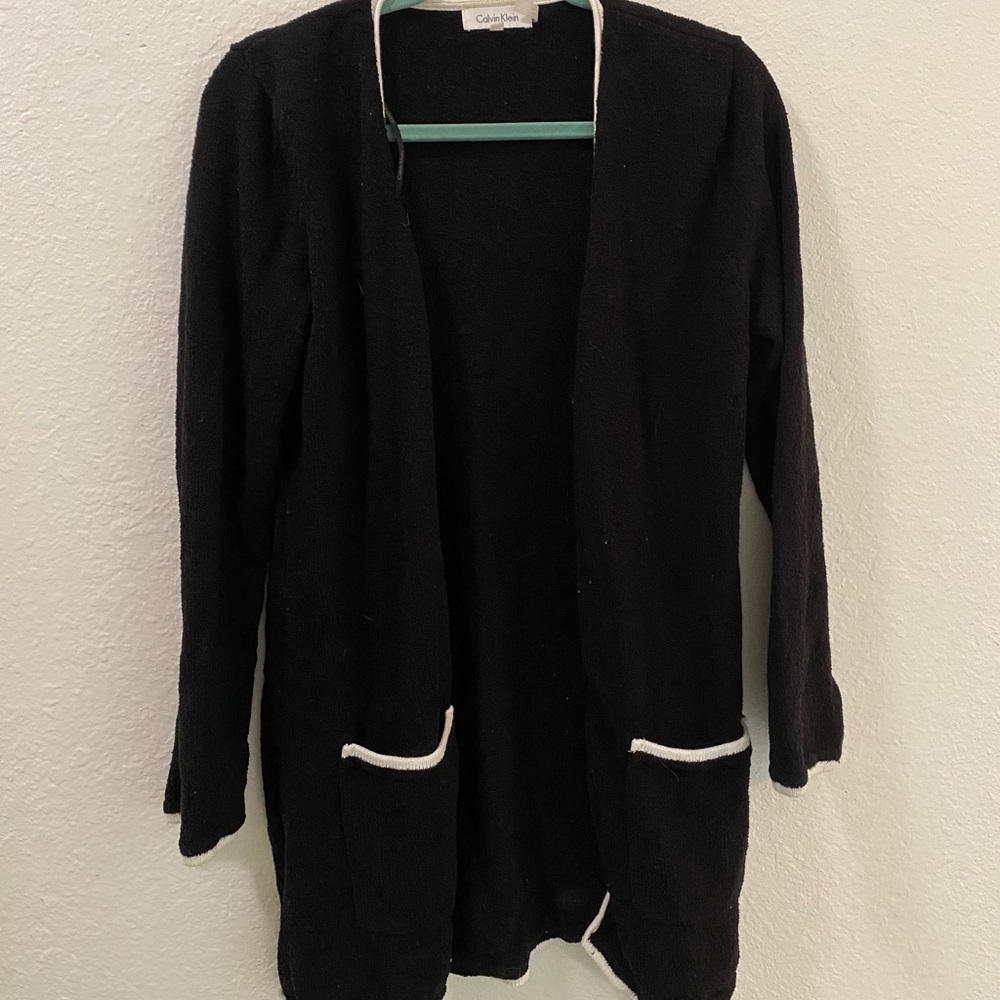 Calvin Klein knit jacket